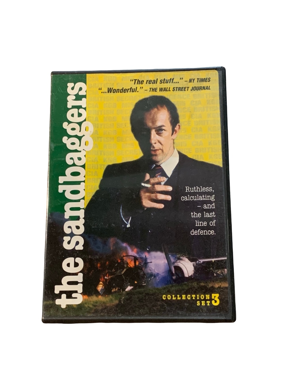 The Sandbaggers Collection Set 3 DVD 3-Disc TV Spy Thriller Series